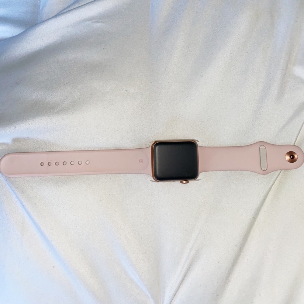 Series 3 rose gold Apple Watch
